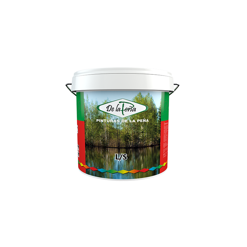 pintura plástica satinada